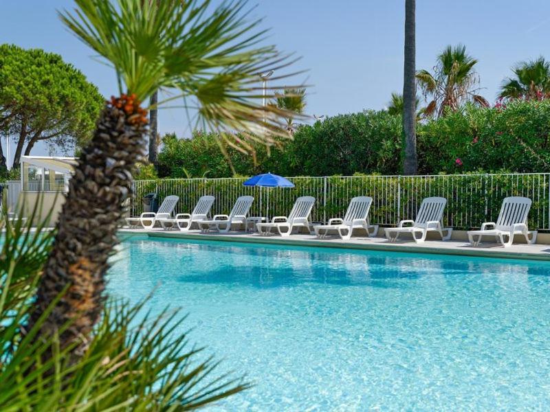 Port Frejus Cap Hermes Vue Mer Et Port Pieds Dans L'Eau Piscine Pkg מראה חיצוני תמונה