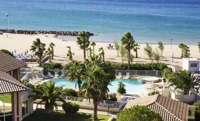 Port Frejus Cap Hermes Vue Mer Et Port Pieds Dans L'Eau Piscine Pkg מראה חיצוני תמונה